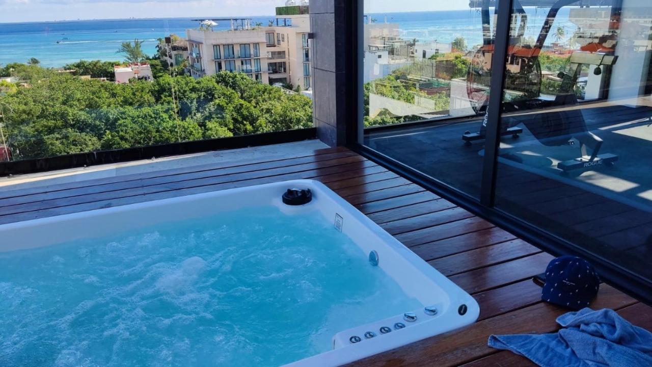 Luxury Suites , Calle 14Th 신데 델 카르멘 외부 사진