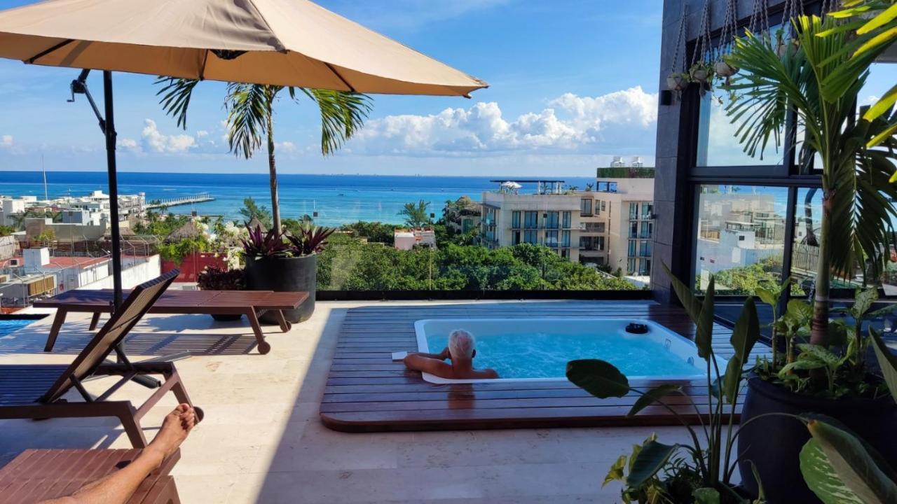 Luxury Suites , Calle 14Th 신데 델 카르멘 외부 사진