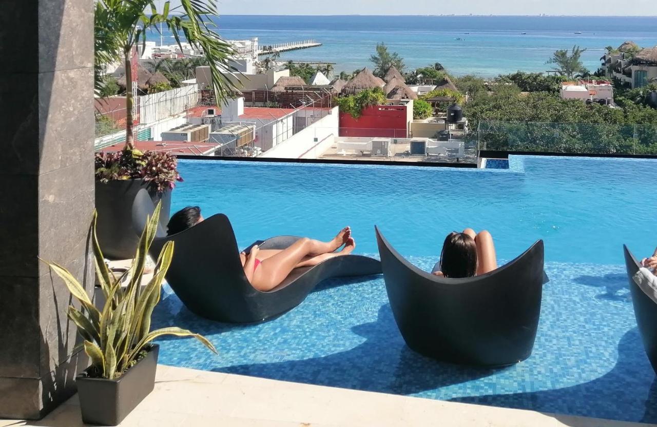 Luxury Suites , Calle 14Th 신데 델 카르멘 외부 사진